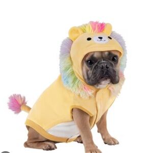 Jazwares Squishmallows Leonard the lion pet hoodie. NWT med